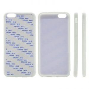 iphone-6plus-rubber-blank-sublimation-case-white sublimation blank iPhone 6 plus rubber case