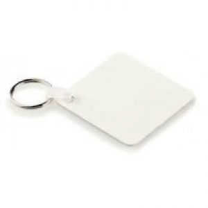 sublimation blank square key ring